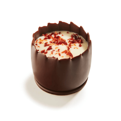 Cups Chocolat Karina ganache fraise -Oléron Chocolat