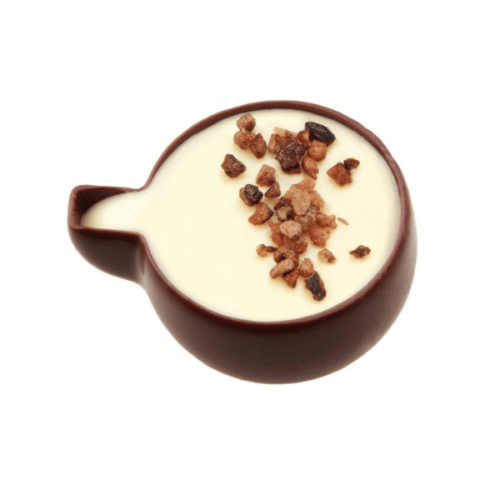 Chocolat Tasses - crème liquide à la vanille